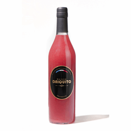 planteur cocktail a base de rhum et de framboise