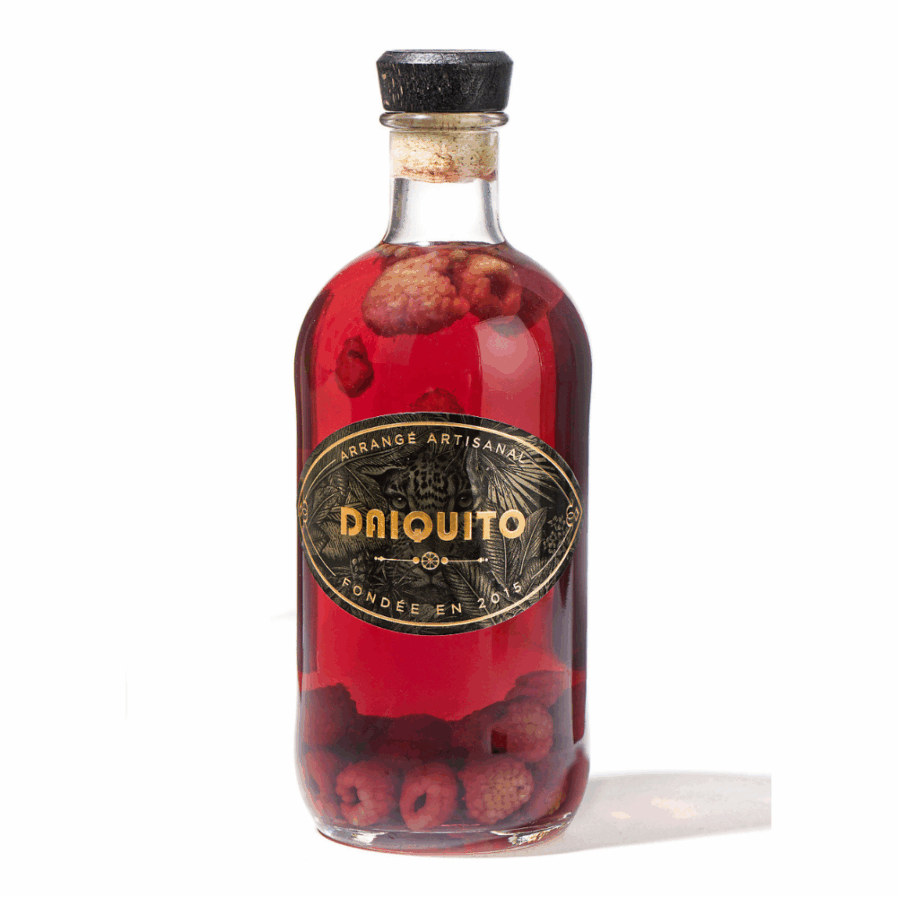 rhum agricole a base de framboise et de poivre de sichuan