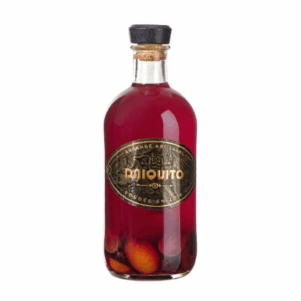 rhum agricole a base de kumquat, de fleur d'hibiscus et de gingembre