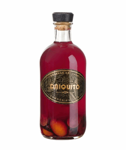 rhum agricole a base de kumquat, de fleur d'hibiscus et de gingembre