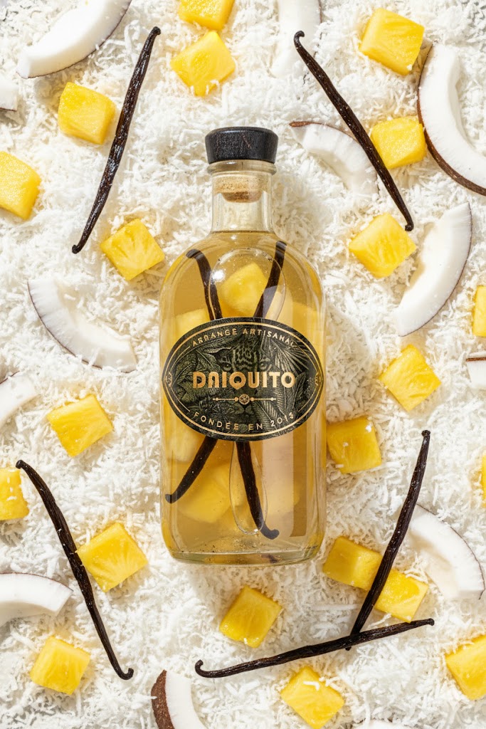 Ananas & noix de coco daiquito rhum arrangé ananas et noix de coco