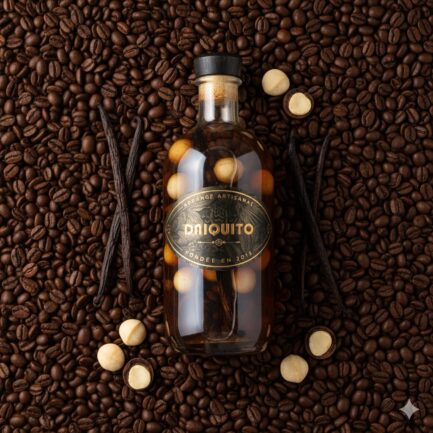 arrangé café, vanille façon affogato