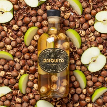 arrangé pomme granny et noisettes