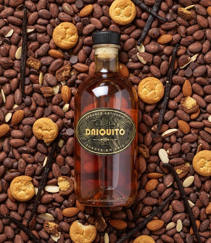 rhum arrangé amande & fèves de tonka