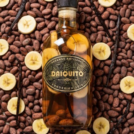 rhum arrangé Banane & Fèves de cacao