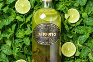 rhum arrangé citron & menthe fraîche