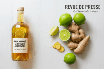 rhum arrangé citron gingembre