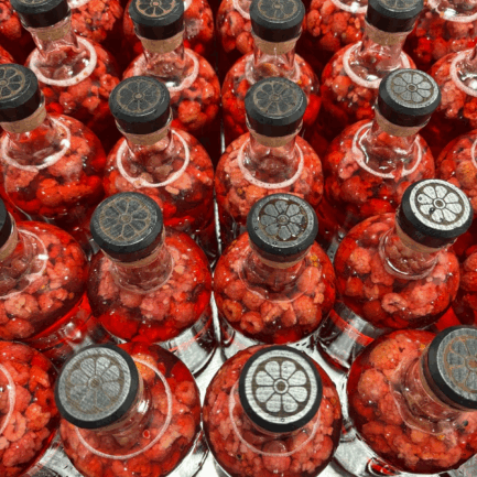 framboise et poivre de sichuan Daiquito