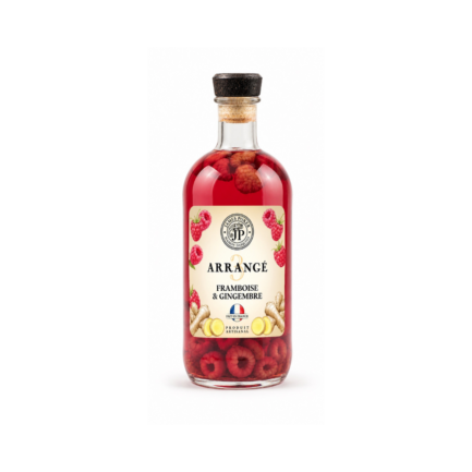 rhum arrangé James Poker framboise gingembre