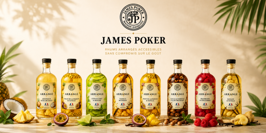 Collection James Poker arrangé de Guadeloupe